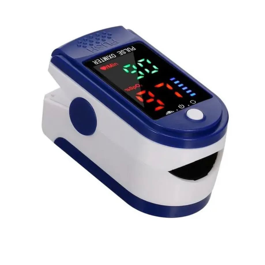 Oxímetro Digital Dedo FilgerPulse SpO2 Batimentos Cardíacos Tela LED