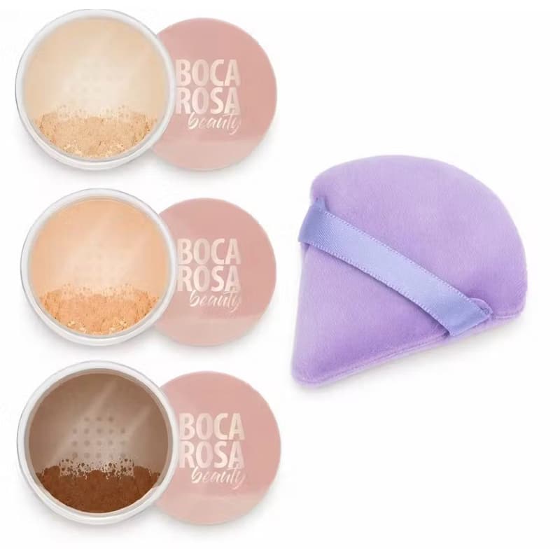 Boca Rosa Pó Translúcido Facial Solto By Payot + 1 Esponja Triangular Promoção