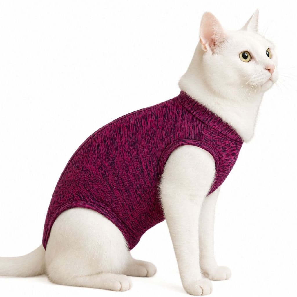 Roupa Cirúrgica Cachorro Gato Pós Operatório Pet com Zíper Ajustável