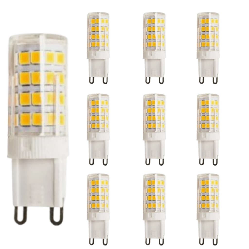 it 10 Lâmpada 5w G9 Led Halopin Branco-Quente para Arandelas