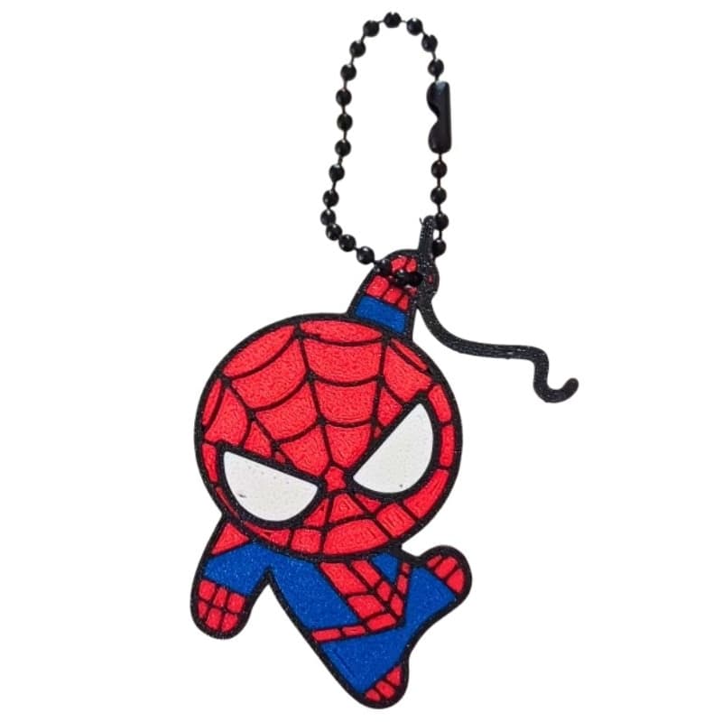 Chaveiro Aranha Super-Herói em 3D – Colecionável
