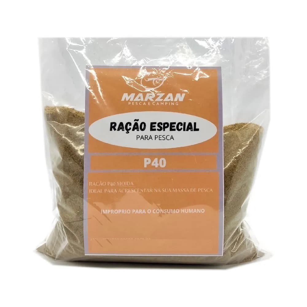 kit 4 kilos P40 moída ração moida Oferta