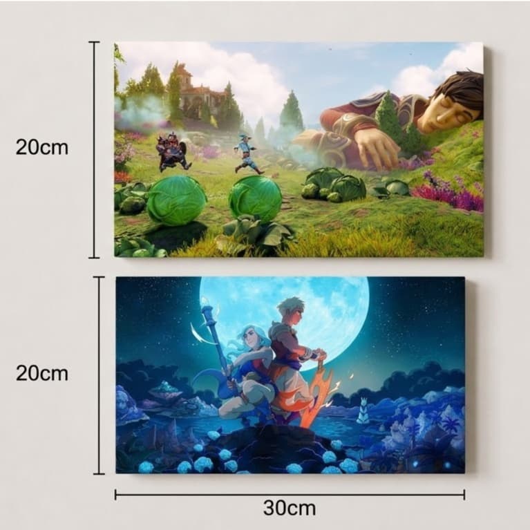 Kit Quadro Gamer HD Premium - Trine 4 Sea of Stars O Escudeiro Valente RPG