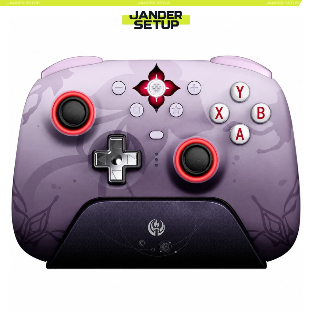 Controle 8bitdo Ultimate 2 - Edição Star Rail, Hall Effect TMR, Tri-Mode, 1000Hz, Com Base para PC/ Android/ Steam
