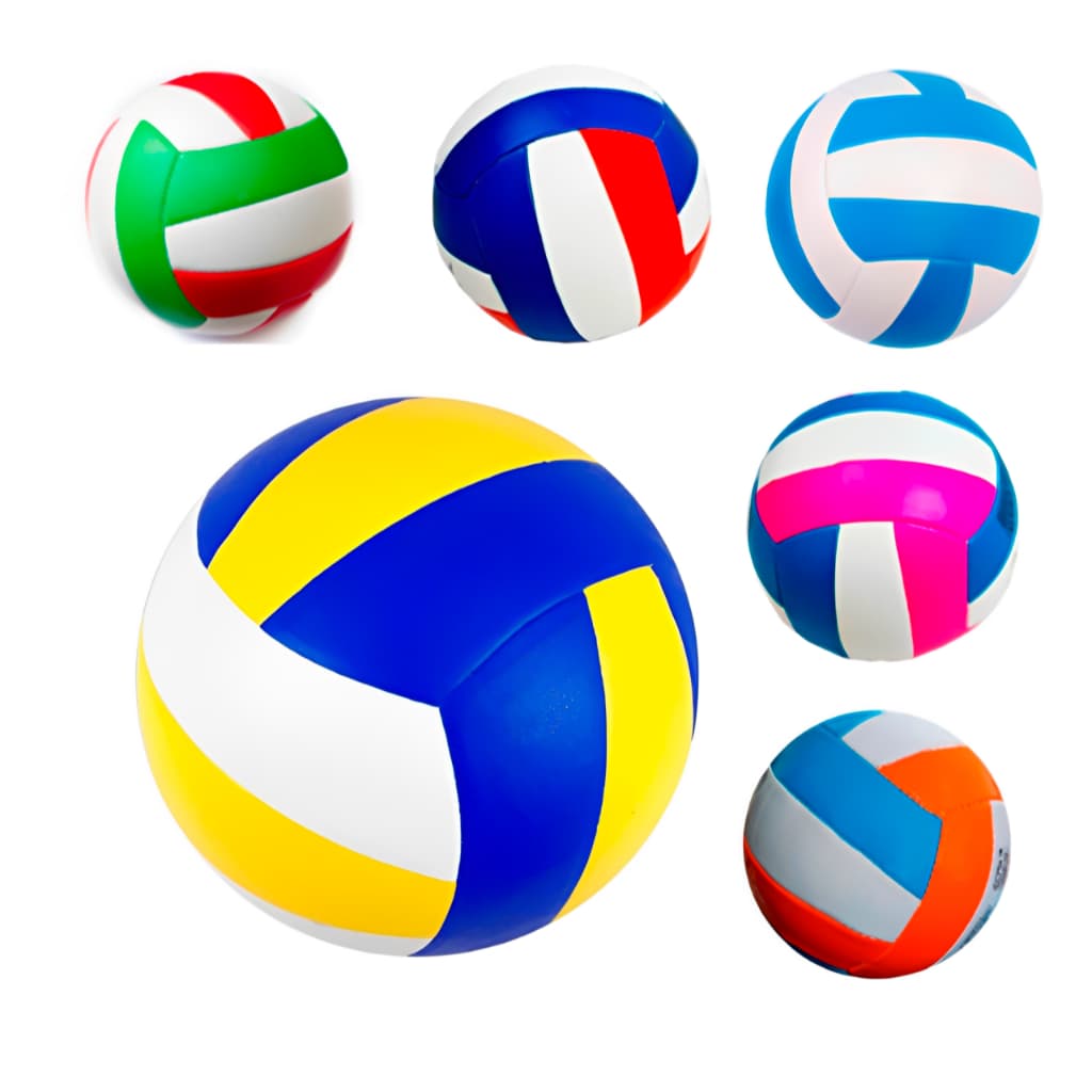 Bola de Vôlei para Praia Quadra Areia Voleibol 22cm Profissional Original Kit 1 ou 3 Unidades