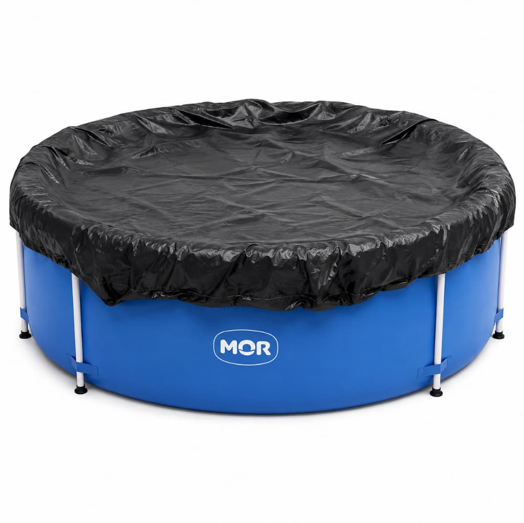Capa para Piscina Redonda 1000l Até 2400 Litros Mor Cor Preta Piscina Protegida