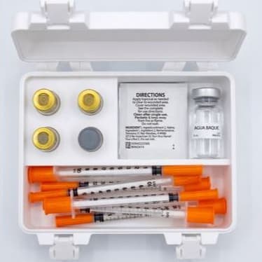 Porta Ampolas Juice Box + Brinde - Organização 1ml 3ml 10ml | Ideal para Hormônios, Testo, TRT, Peptídeos, Musculação