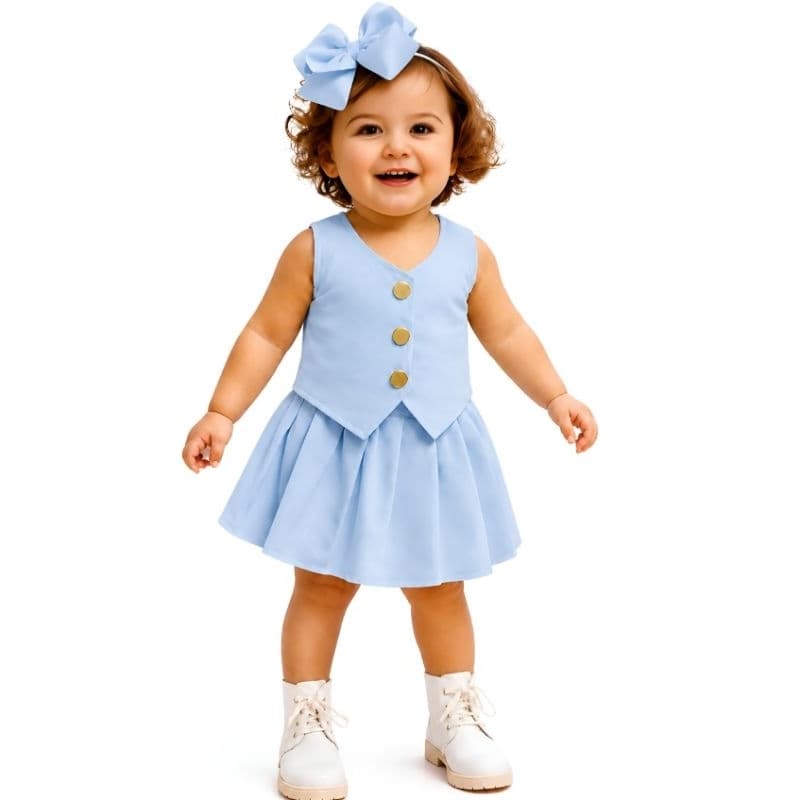 conjunto infantil bebe alfaiataria 1 ano e 2