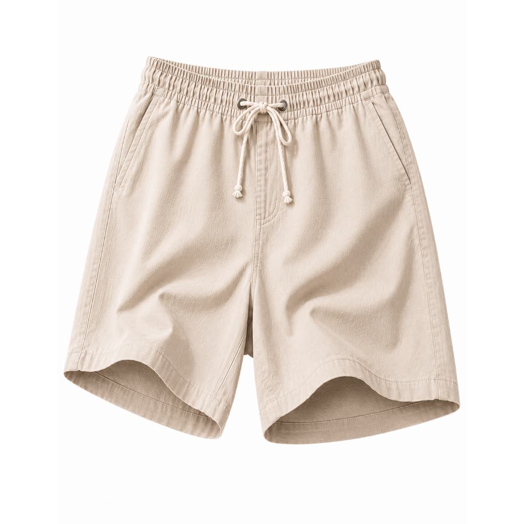 Bermuda Linho Casual Moda Praia Mauricinho Masculina Short Leve Confortável