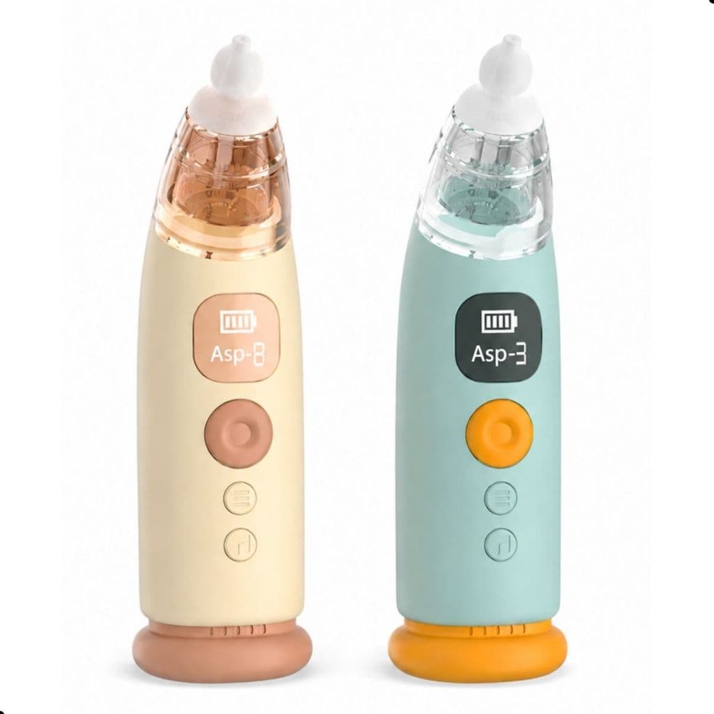 Aspirador Nasal Elétrico Infantil Recarregável Higiene Nasal Bebê Criança Portátil Regulável