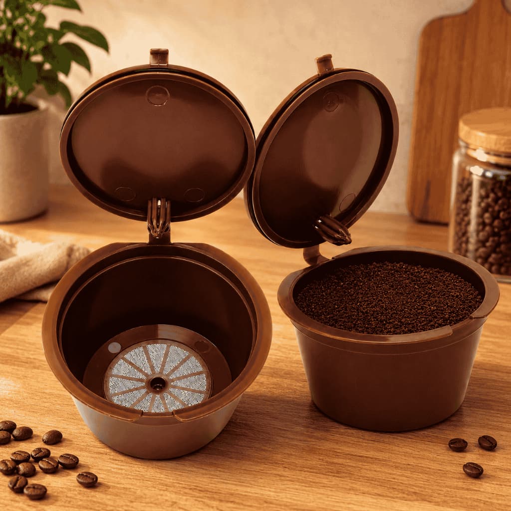 Cápsula Reutilizável Dolce Gusto Recarregável Café Chá Cappuccino