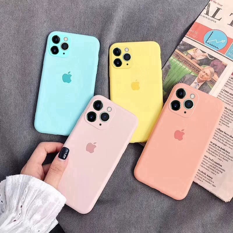capa Capinha iPhone 11 Cobertura Completa De Alta Qualidade Capa De Couro Perucas Silicone Invólucro