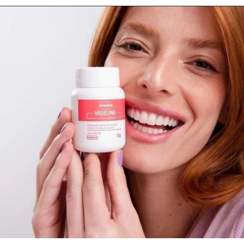 Vaselina pura Geleia Hidratante 70 g farmax original