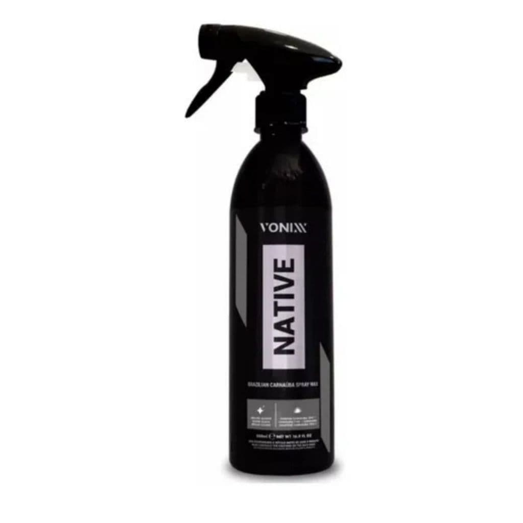 Cera De Carnauba Liquida Automotiva Em Spray Native Vonixx 500 ml