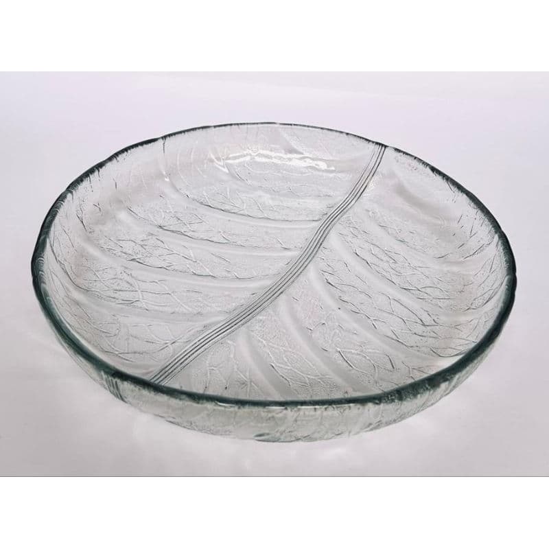 Saladeira Fruteira ou Centro de mesa de vidro 5,5cmx25,5cm