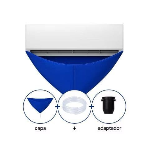 Capa  Limpeza Saco Coletor  Água para Limpeza de Ar Condicionado –  Split 7000 a 24000 BTUs
