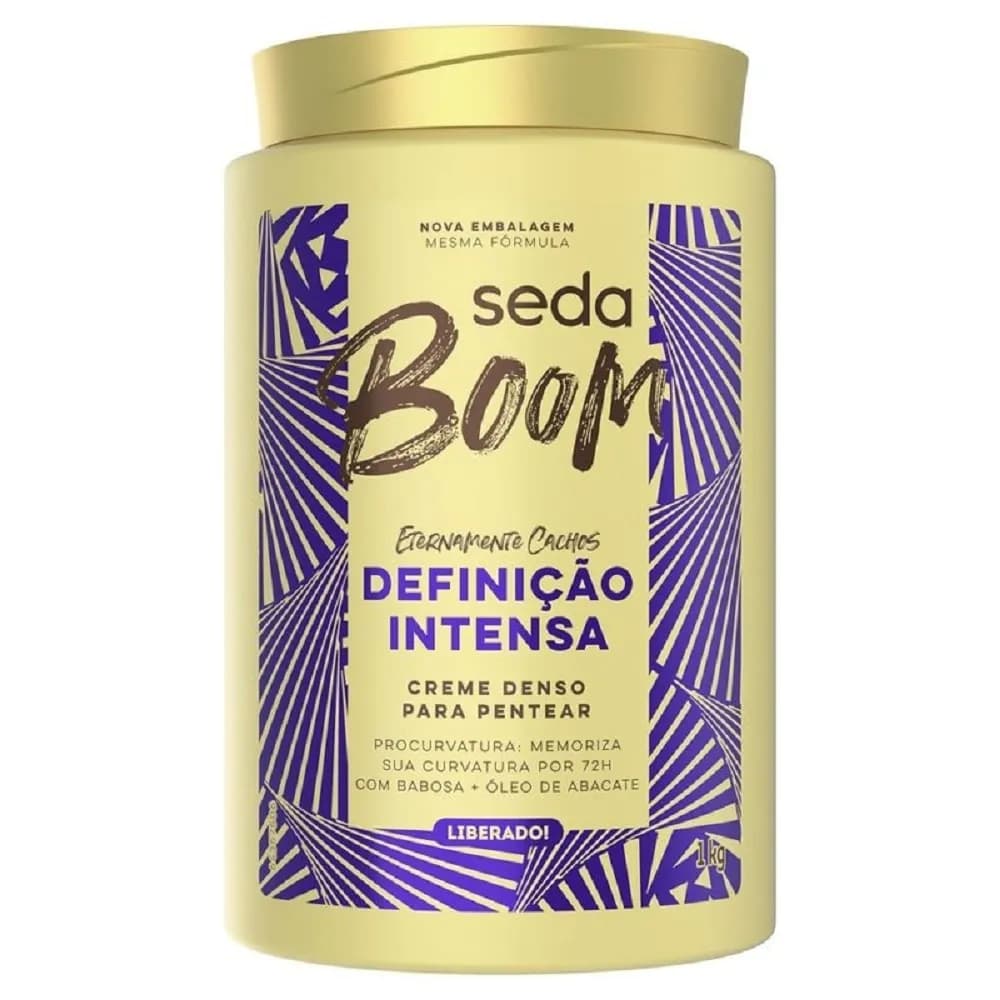 Creme de Pentear Seda Boom Definição Intensa 1kg