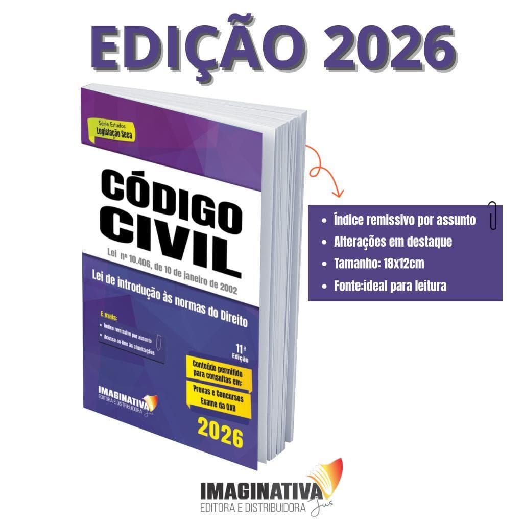 Código Civil 2026 11ª Edição