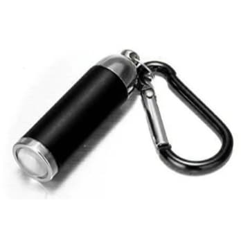 Mini Lanterna LED Chaveiro Mosquetão de Bolso Portátil Multifuncional