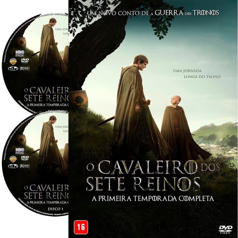 DVD Série O Cavaleiro dos Sete Reinos (Guerra dos Tronos) Primeira Temporada seriados