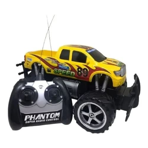 Carro Infantil De Controle Remoto Giant Four Wheeler Pickup