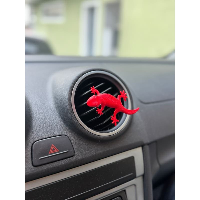 Enfeite para Difusor de Ar do Carro – Lagartixa Decorativa Universal, Estilo Criativo