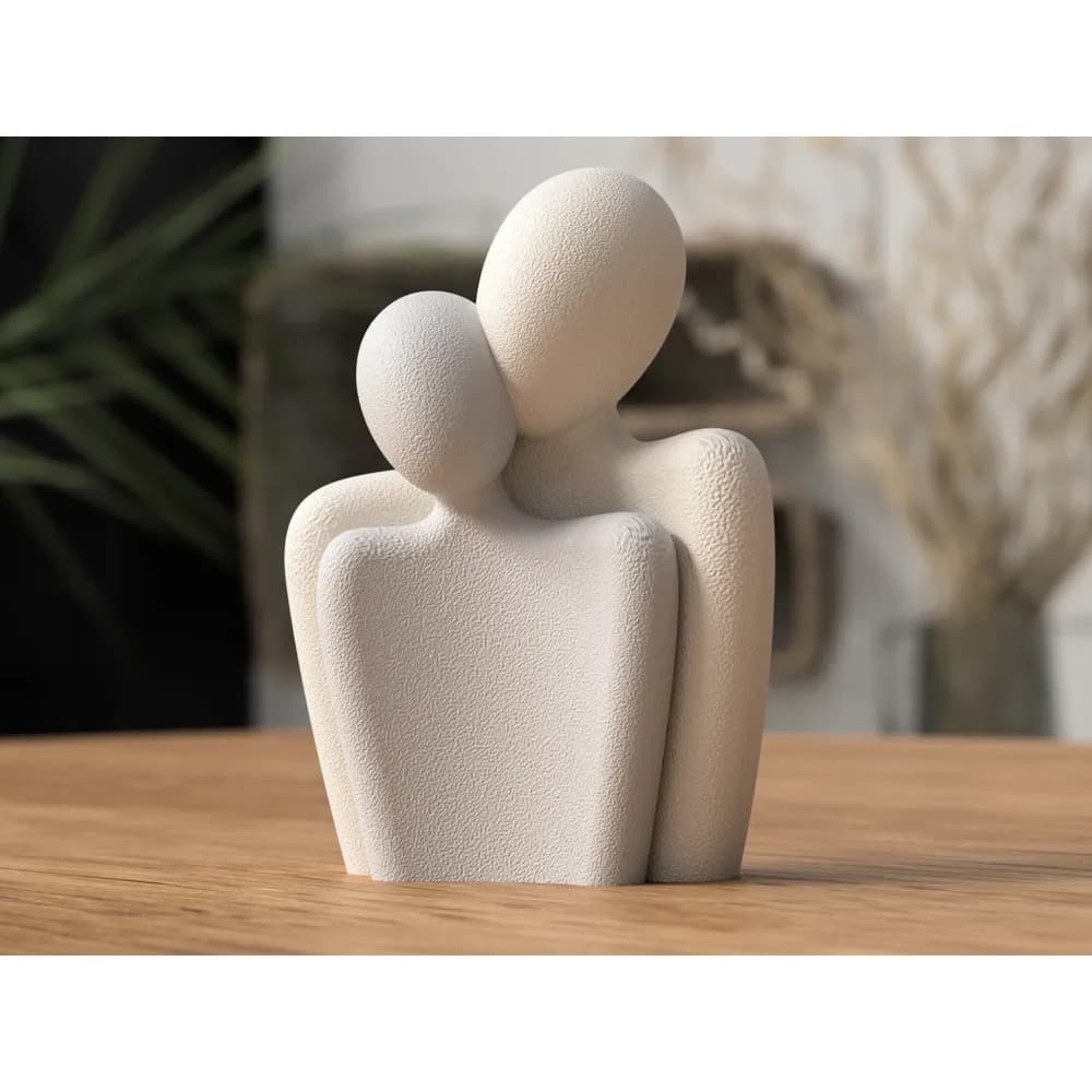 Estátua Casal Dia dos Namorados – Escultura Romântica – Decoração