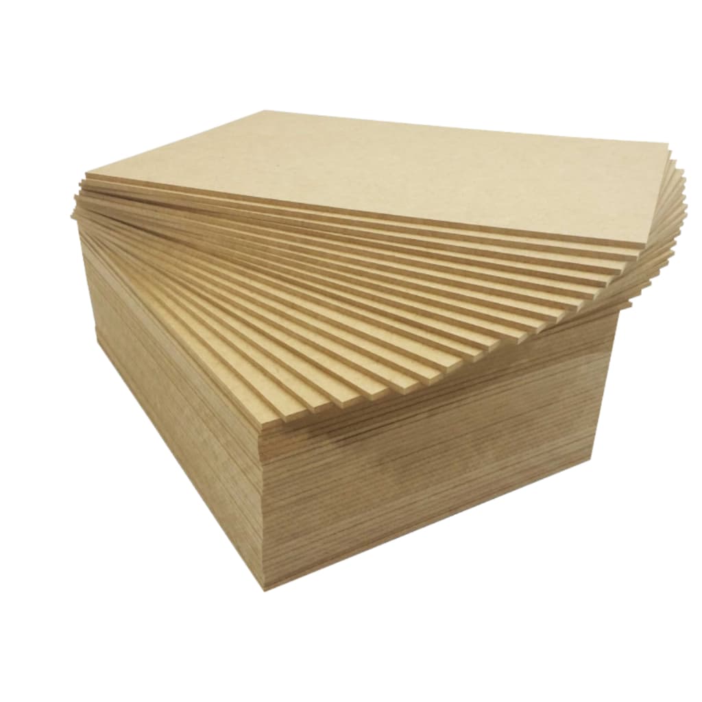 Kit 10 Un 20x28 Chapa A4 MDF Cru 3mm Para Quadros Decorativos Porta Retrato Artesanato Adesiva