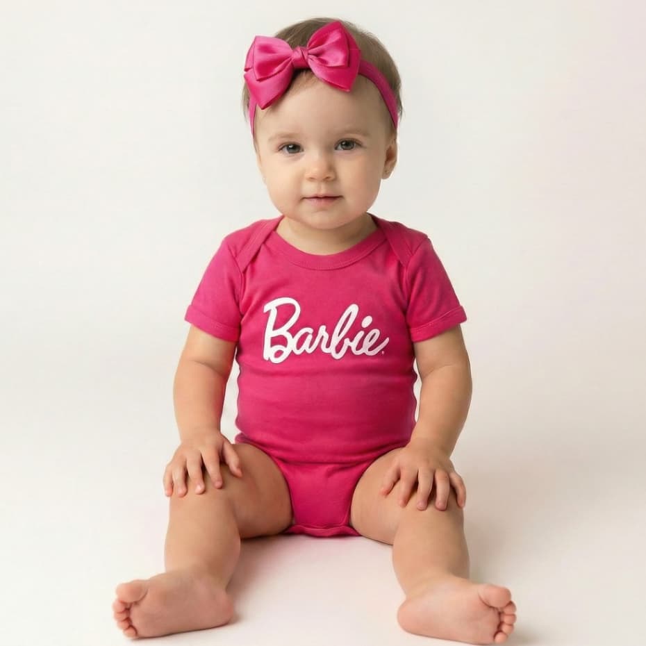 Roupa de Bebê Enxoval Macacão Recém Nascido Roupinhas para Menina RN Barbie Envio Rápido
