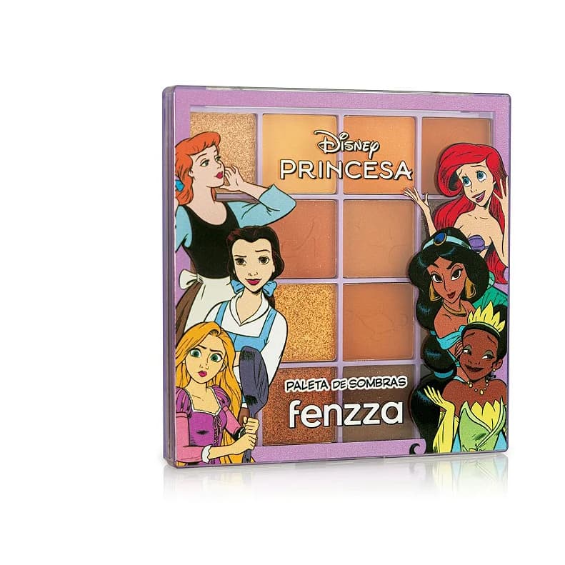 PALETA DE SOMBRAS PRINCESAS 16 CORES - FENZZA