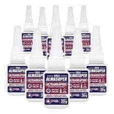 CAIXA COM 10 UNIDADES COLA ALMASUPER ULTRARRAPIDO AEP401 20G