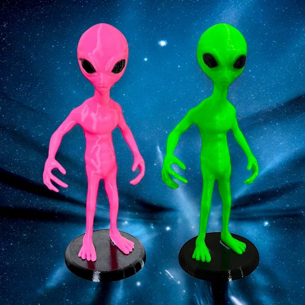 Boneco Alien Decorativo Et Extraterrestre de Decoração Neon