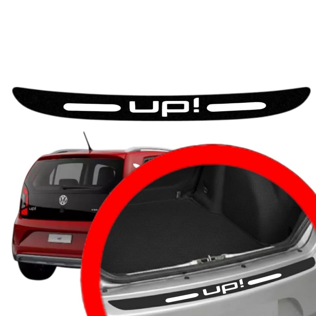 SOLEIRA PROTEÇAO PORTA MALA UP UNIVERSAL PARA CARRO AUTOMOTIVO PERSONALIZADA VARIAS CORES