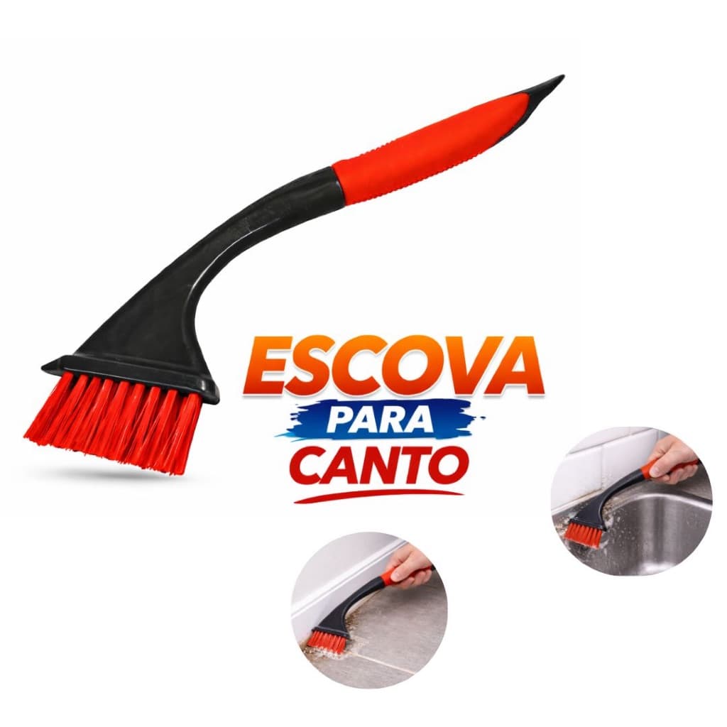 Escova Limpa Cantos Multiuso