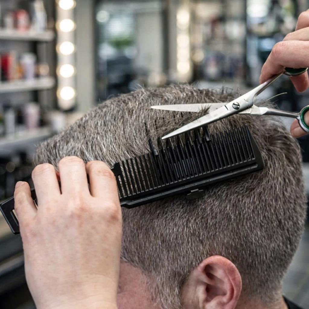 Pente Para Corte Profissional Clipper Comb Reto Wahl Para Barbeiro e Cabeleireiro