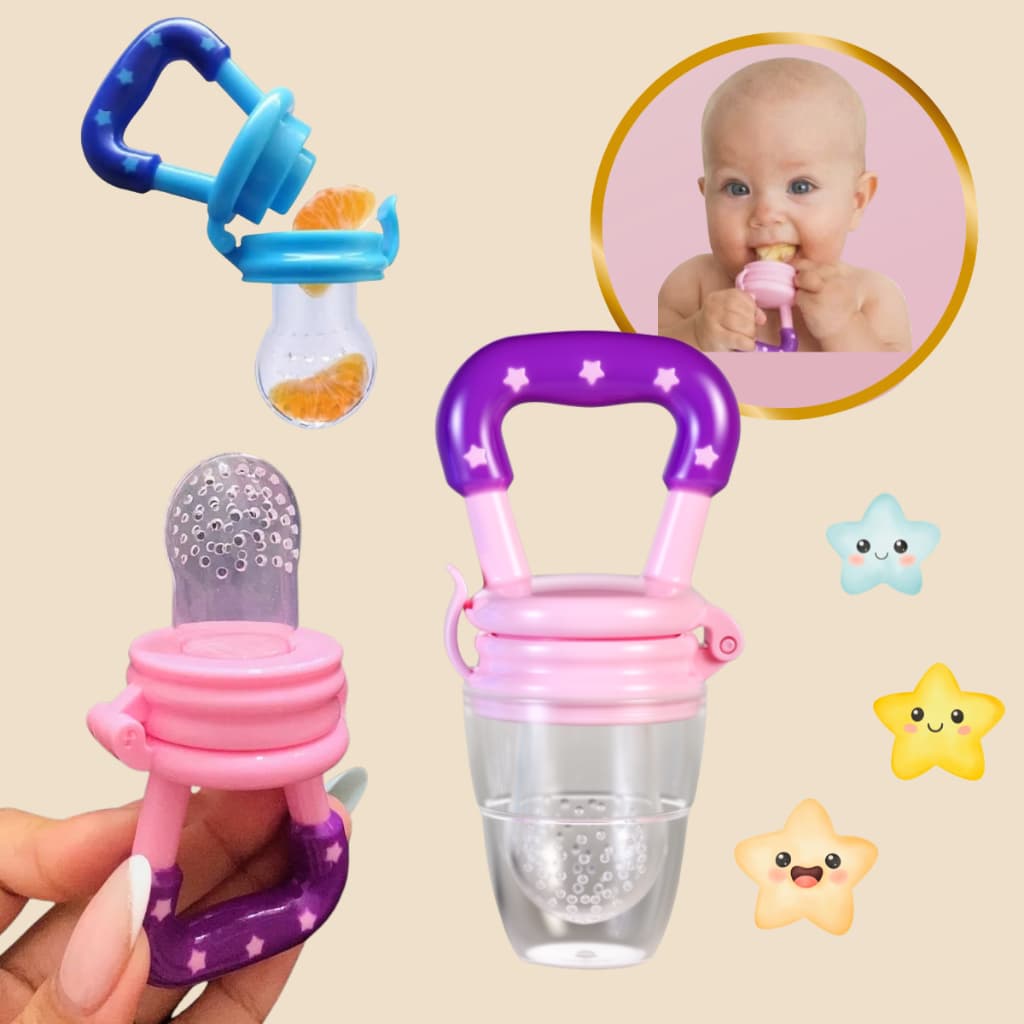 Chupeta De Alimentação Introdução Alimentar Bebe Frutas Legumes