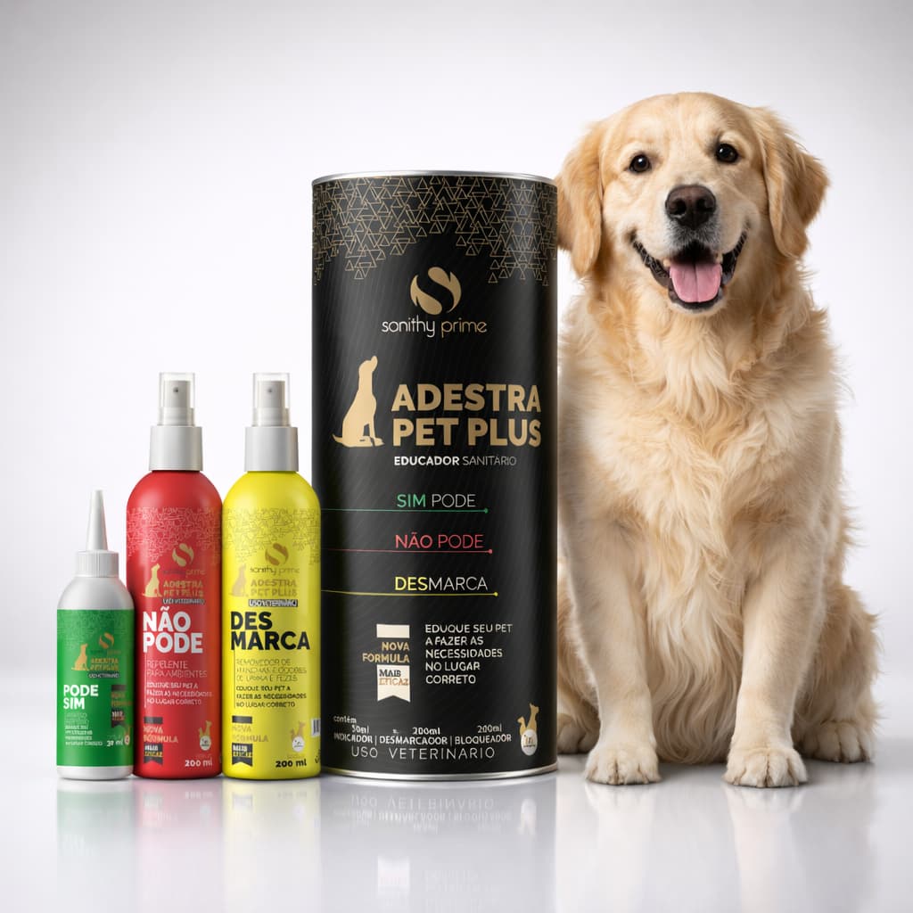 Kit Adestramento Pet Sanitário PET PLUS SANITHY 418ML