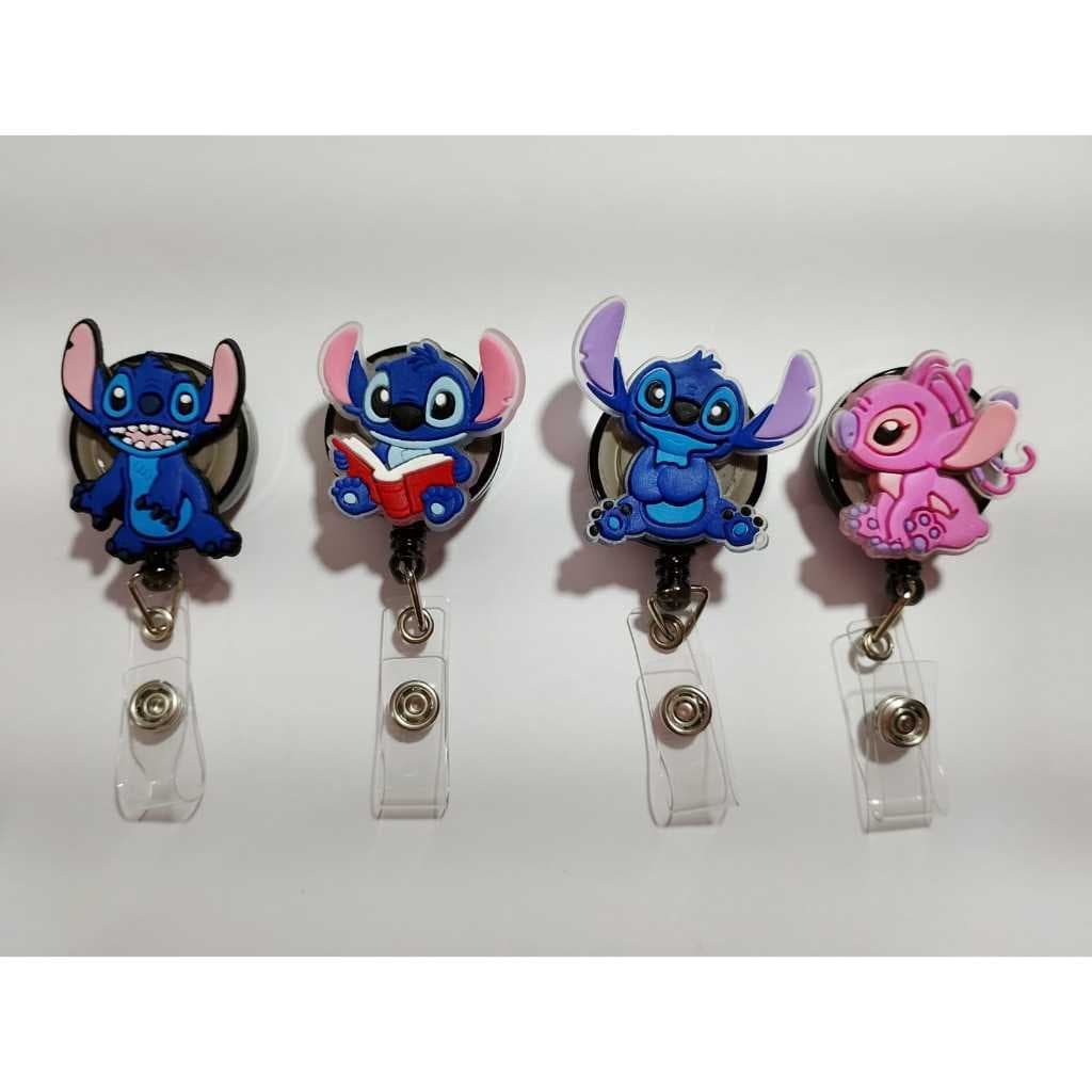 Porta Crachá Stitch | Porta Crachá Angel | Porta Crachá Roller Personalizado |