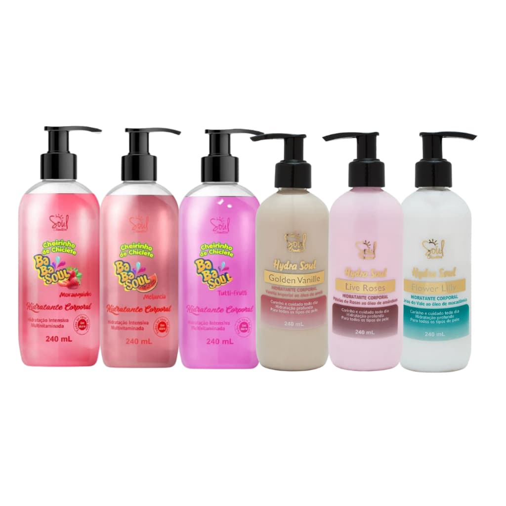 Hidratante Corporal 240ml Soul Cosméticos