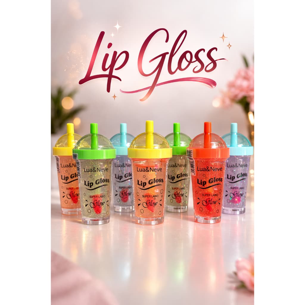 💄 Lip Gloss Lua&Neve Super Lábio Glow – Brilho Intenso e Hidratante