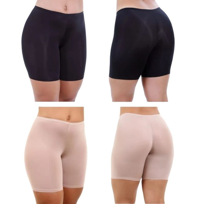 Kit com 5 Shorts Segunda Pele Feminino Adulto