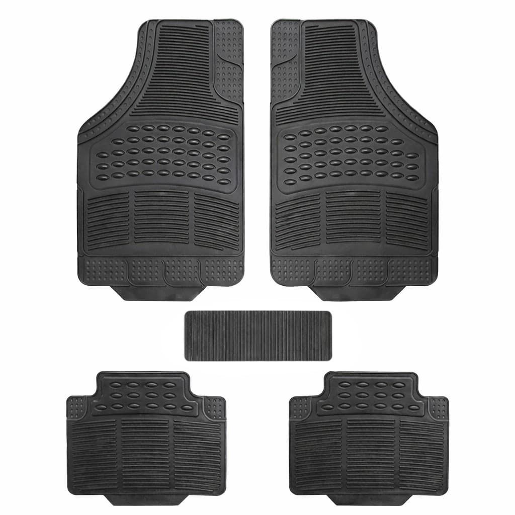 Tapete Automotivo Universal PVC Borracha Reforçado Antiderrapante Modelo G Flash Tapetes