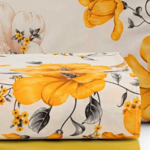 Lençol de cima de cobrir sem elástico 100% algodão estampados casal queen king avulso