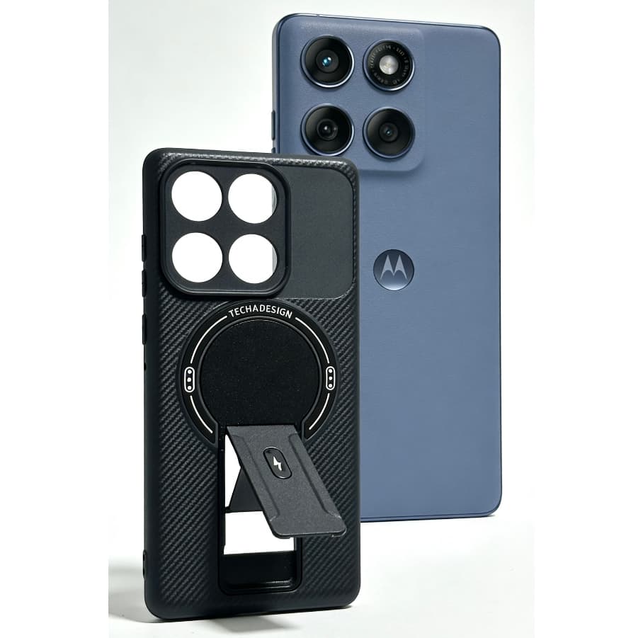 Capa Case Magsafe com Suporte Anti Impacto P/motorola Egde 60/60 fusion/60 pro