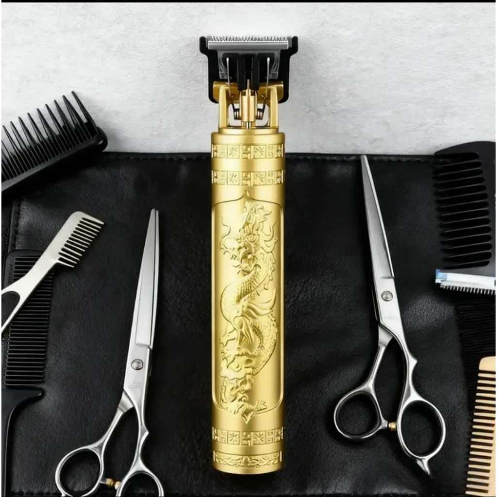 Aparador Elétrico USB Recarregável para Barba e Cabelo