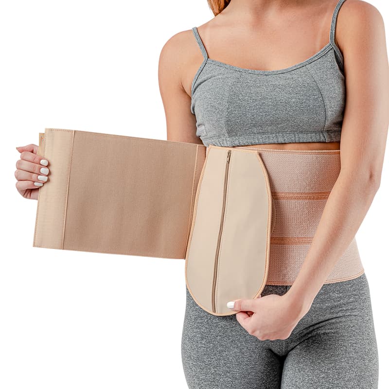 CINTA PARA COLOSTOMIA 3 PAINÉS HIDROLIGHT COM SUPORTE PARA BOLSA UNISSEX
