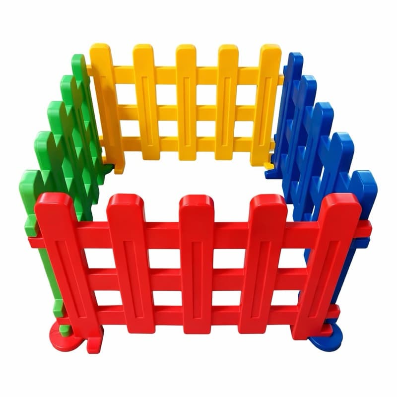 Cercadinho Infantil 4 Módulos colorido  Playground