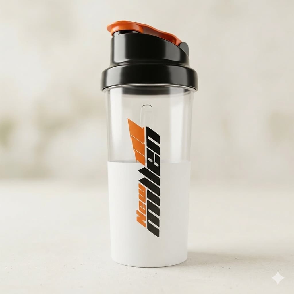Coqueteleira New Millen 600ml Shaker Academia Com Rede Misturadora - Unidade ou Kit 2 un