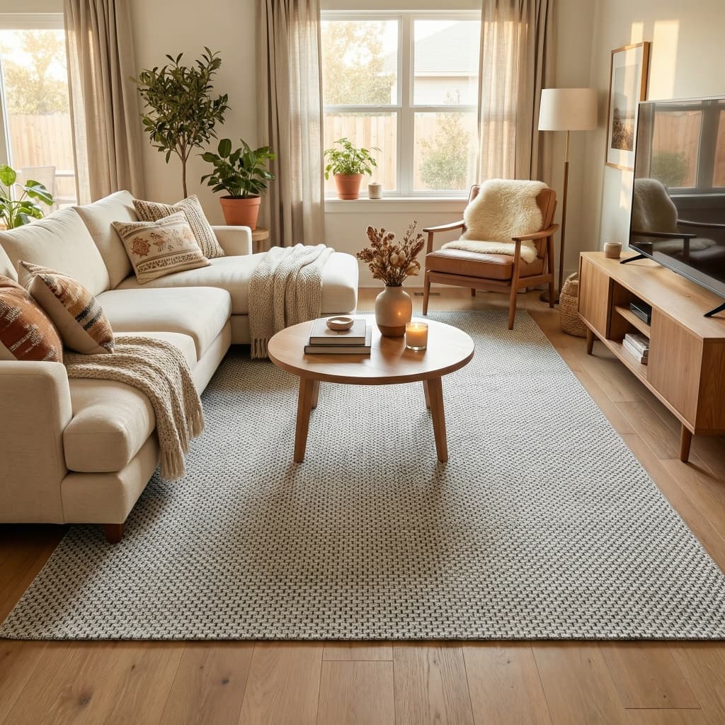 Tapete Grande 2,50x2,00 Conforto Térmico e Fácil Limpeza Moderno