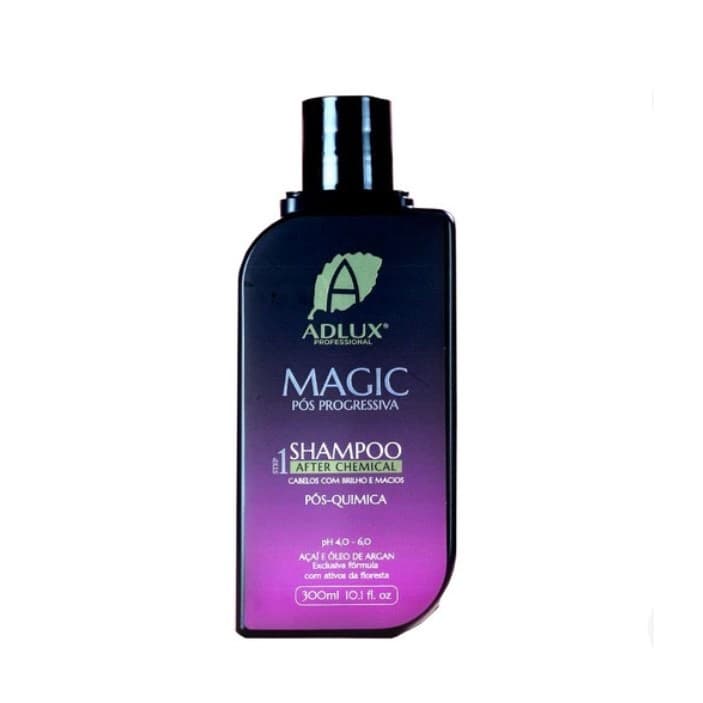 SHAMPOO MAGIC PÓS PROGRESSIVA ADLUX PASSO 1 MANUTENÇÃO HIDRATAÇÃO NUTRIÇÃO TRATAMENTO CAPILAR